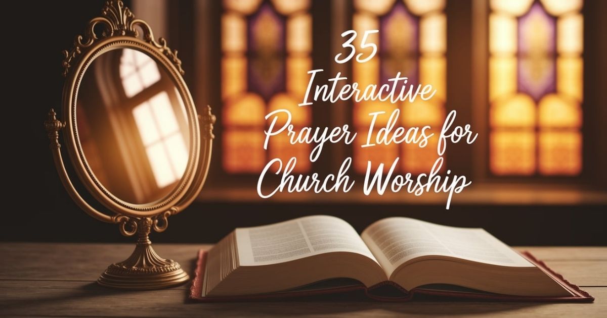 Interactive Prayer Ideas for Church Worship