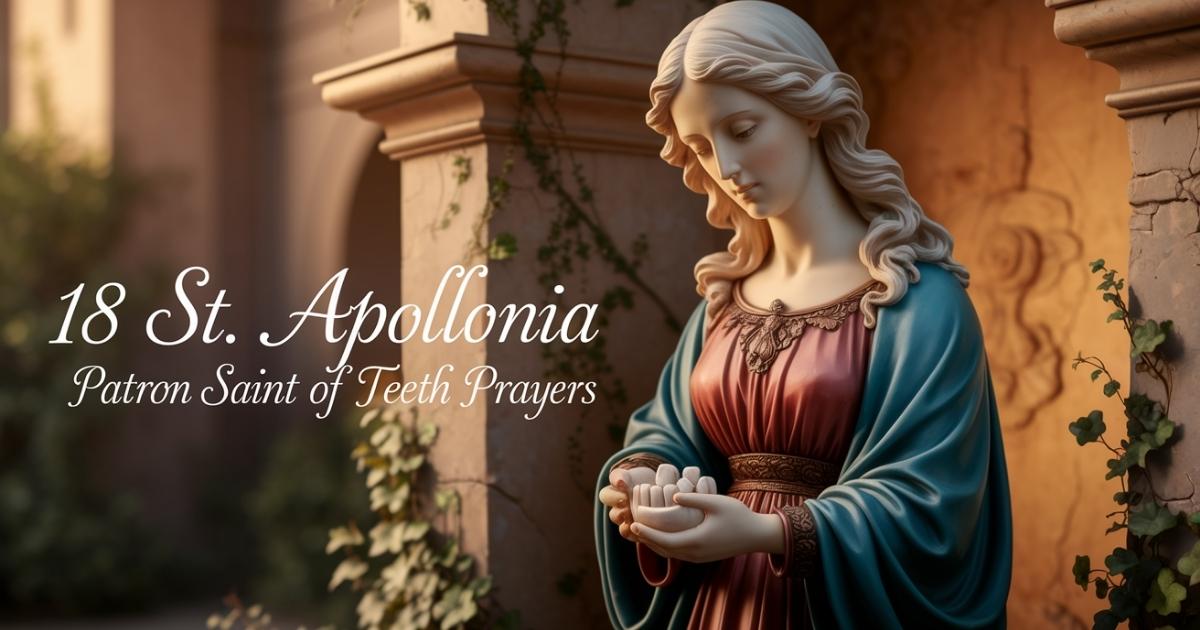 18 St. Apollonia Patron Saint of Teeth Prayers