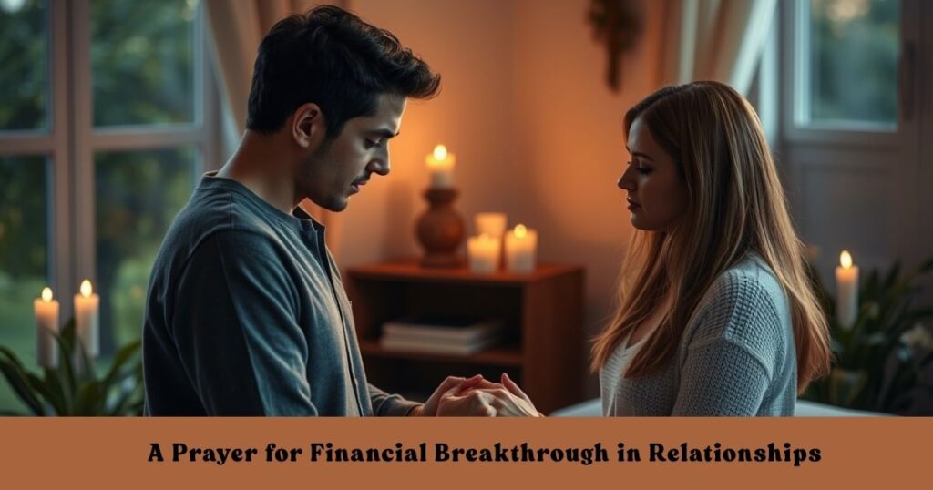 A Prayer for Financial Breakthrough in Relationships