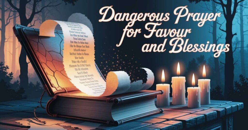 Dangerous Prayer For Favour And Blessings