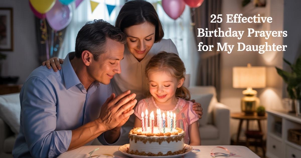 Effective Birthday Prayer For My Daughter