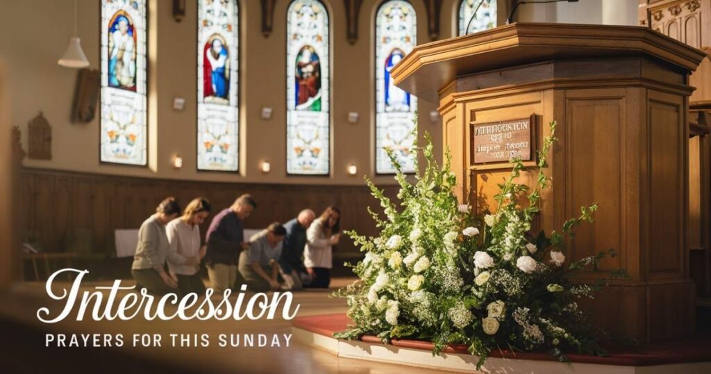 Intercession Prayers For This Sunday