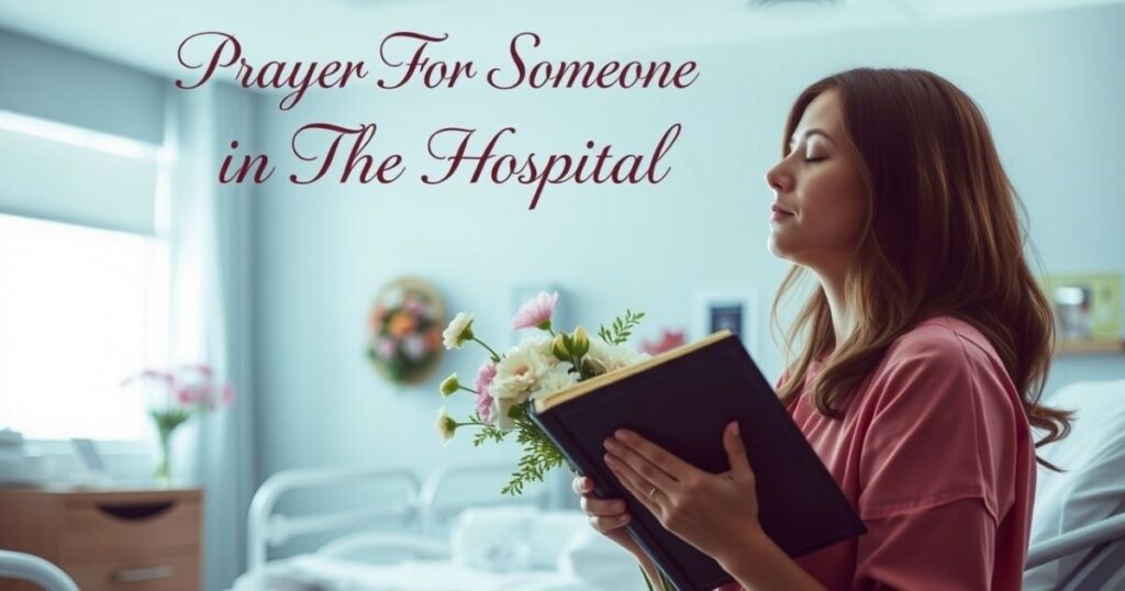 prayer for someone in the hospital
