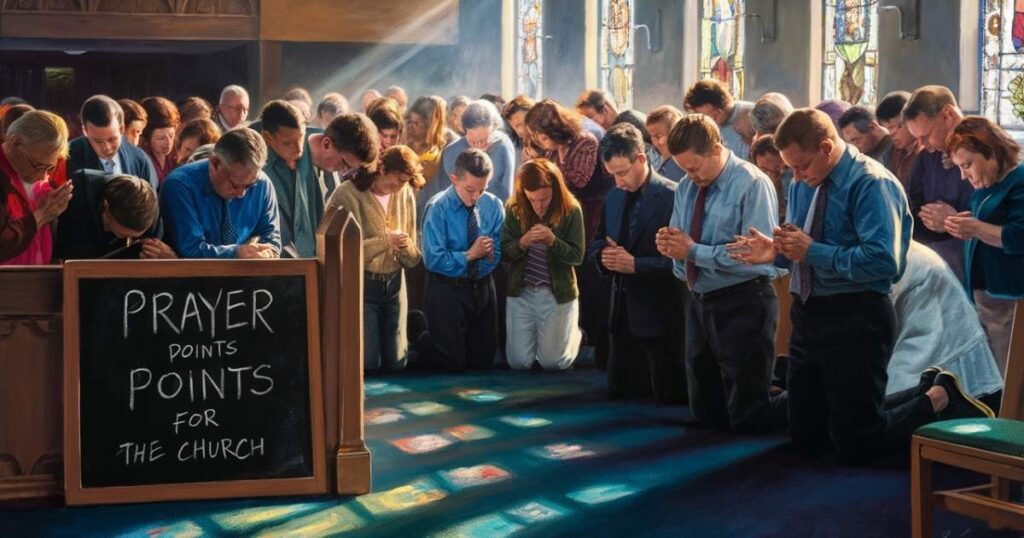 Prayer Points For The Church