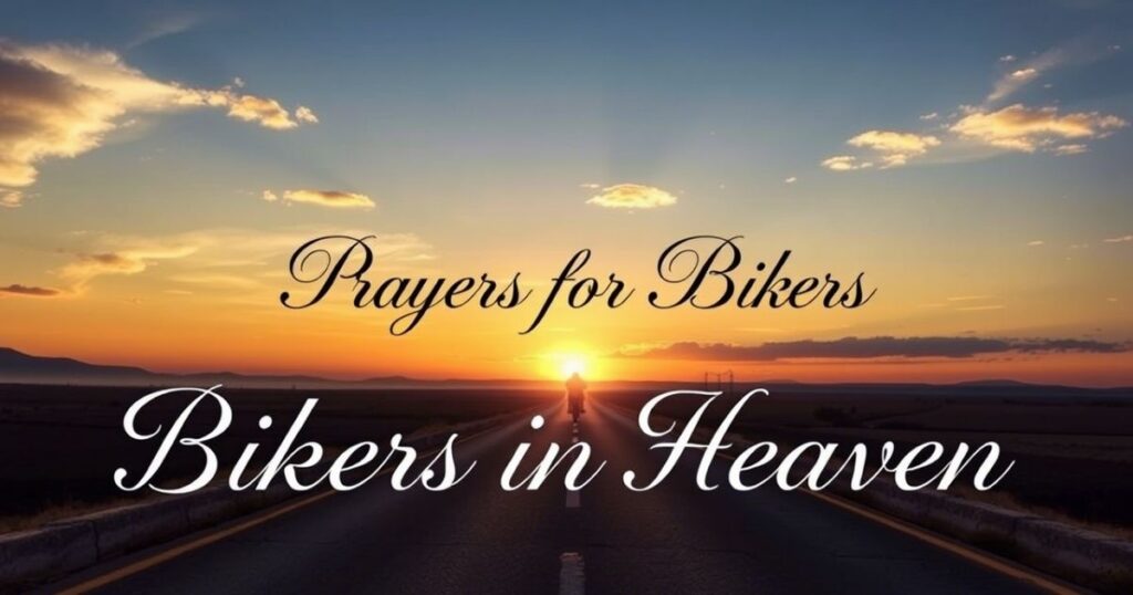 Prayers for Bikers in Heaven