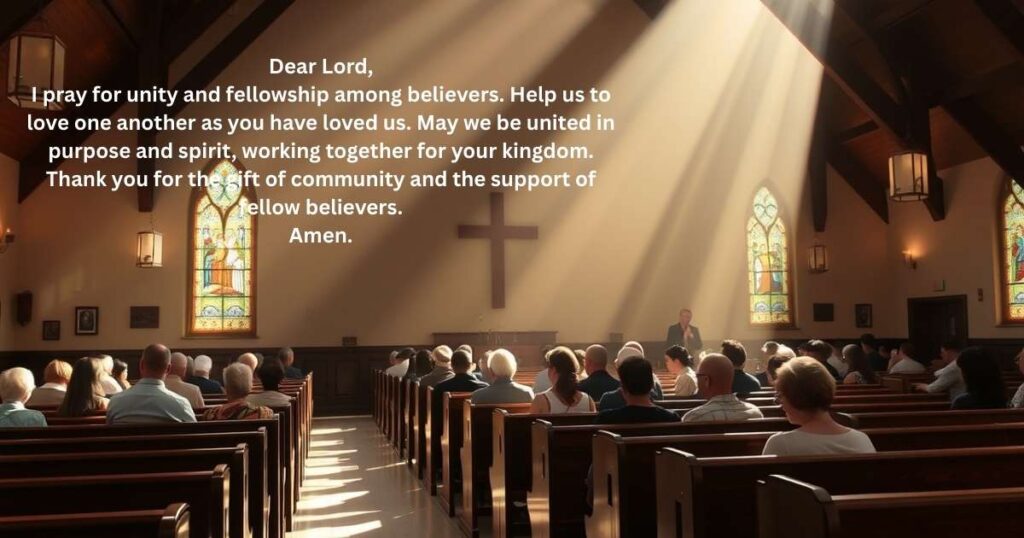 Prayers for Church Members Inspired by Scriptures