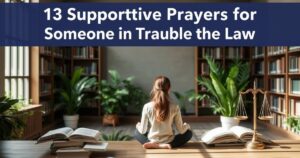 13 Supportive Prayers for Someone in Trouble with the Law