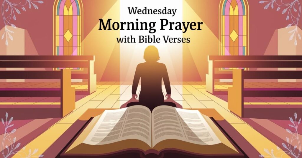 Wednesday Morning Prayer With Bible Verses