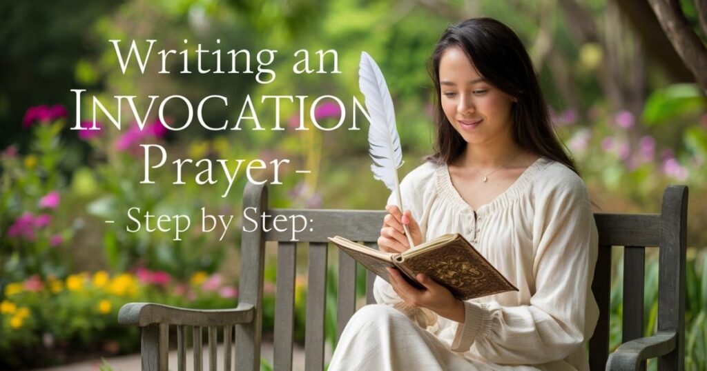 Writing an Invocation Prayer – Step by Step