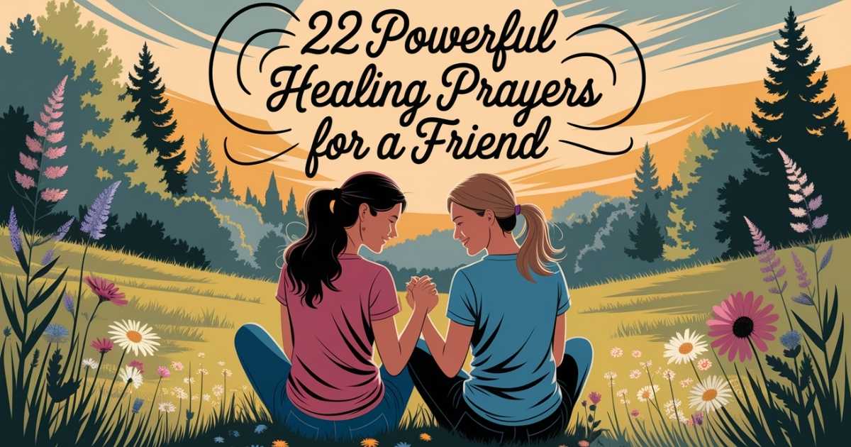 22 Powerful Healing Prayers For A Friend