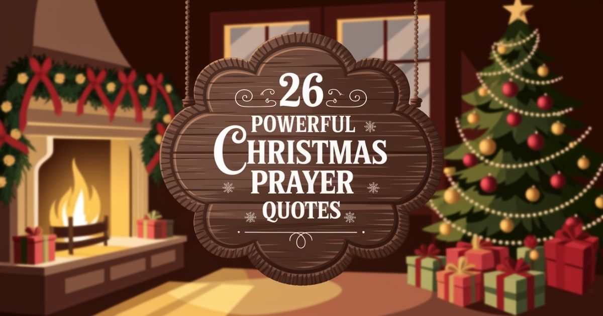 26 Powerful Christmas Prayer Quotes