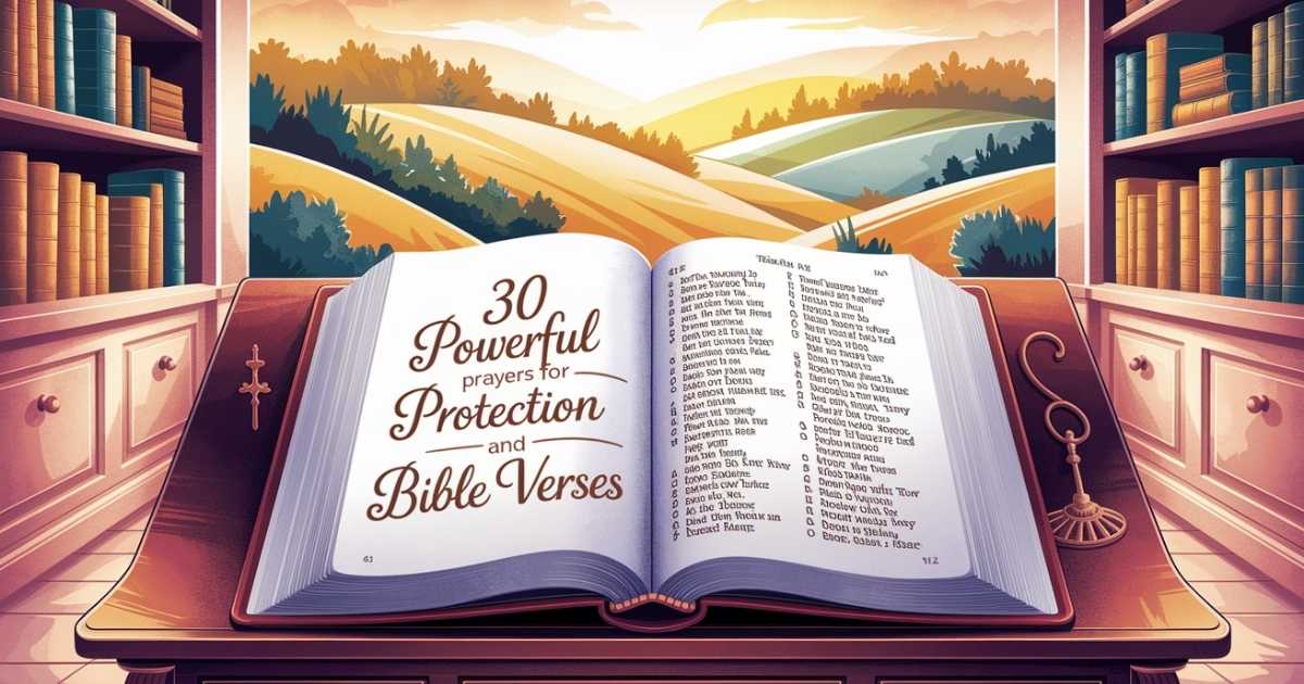 30 Powerful Prayers For Protection And Bible Verses