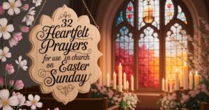 32 Heartfelt Prayers For Use In Church On Easter Sunday