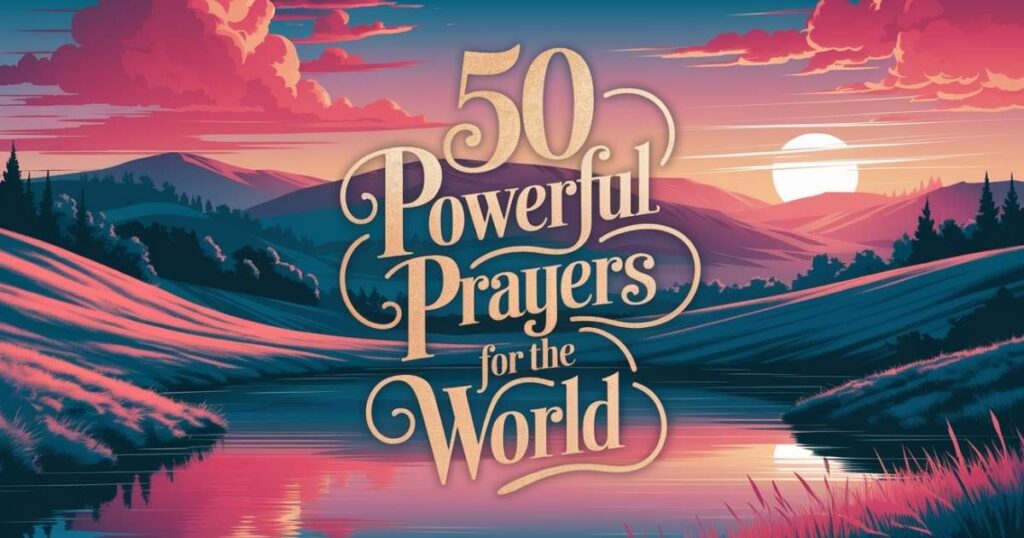 50 Powerful Prayer For The World​