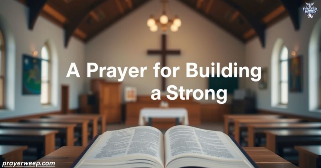 A Prayer for Building a Strong 