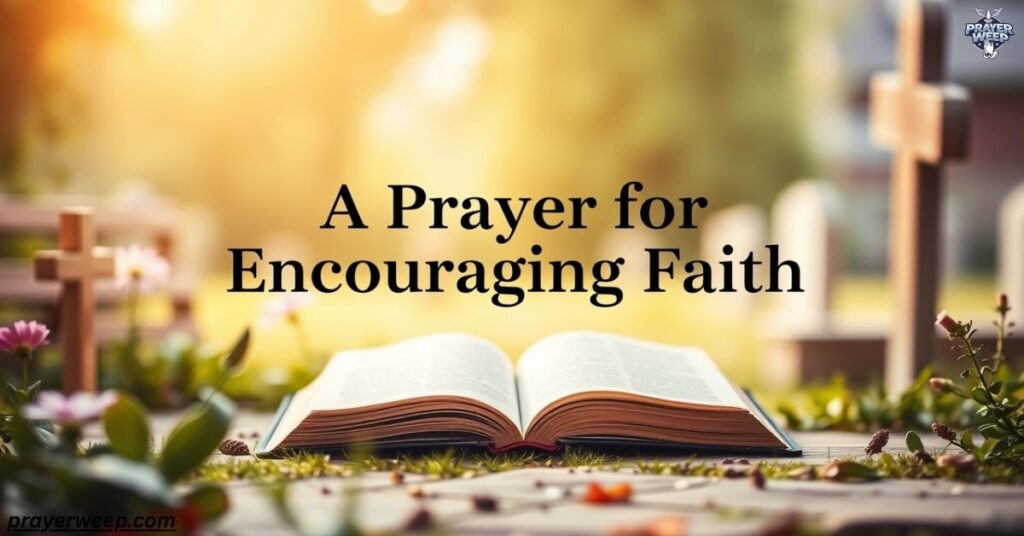 A Prayer for Encouraging Faith