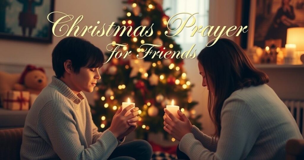 Christmas Prayer for Friends
