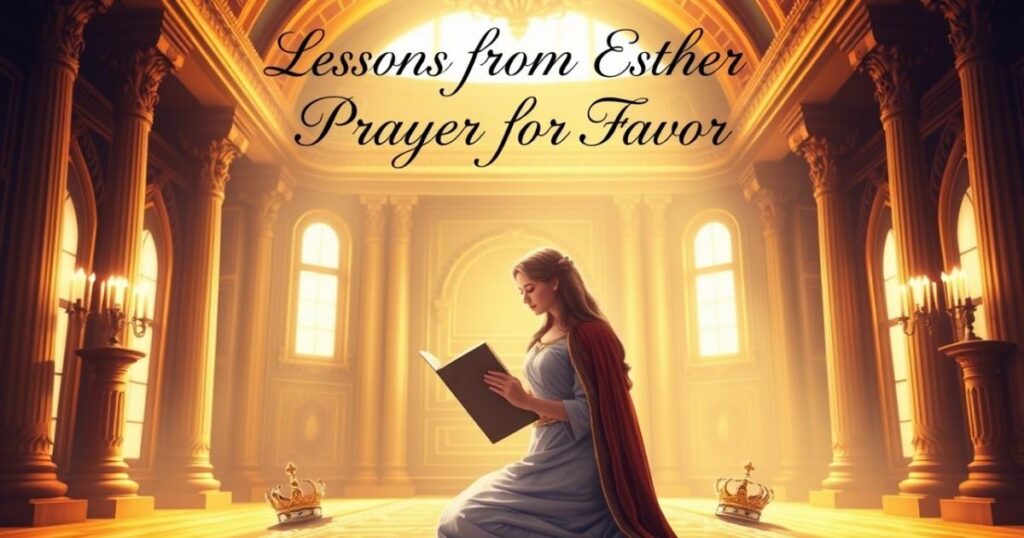 Lessons from Esther’s Prayer for Favor