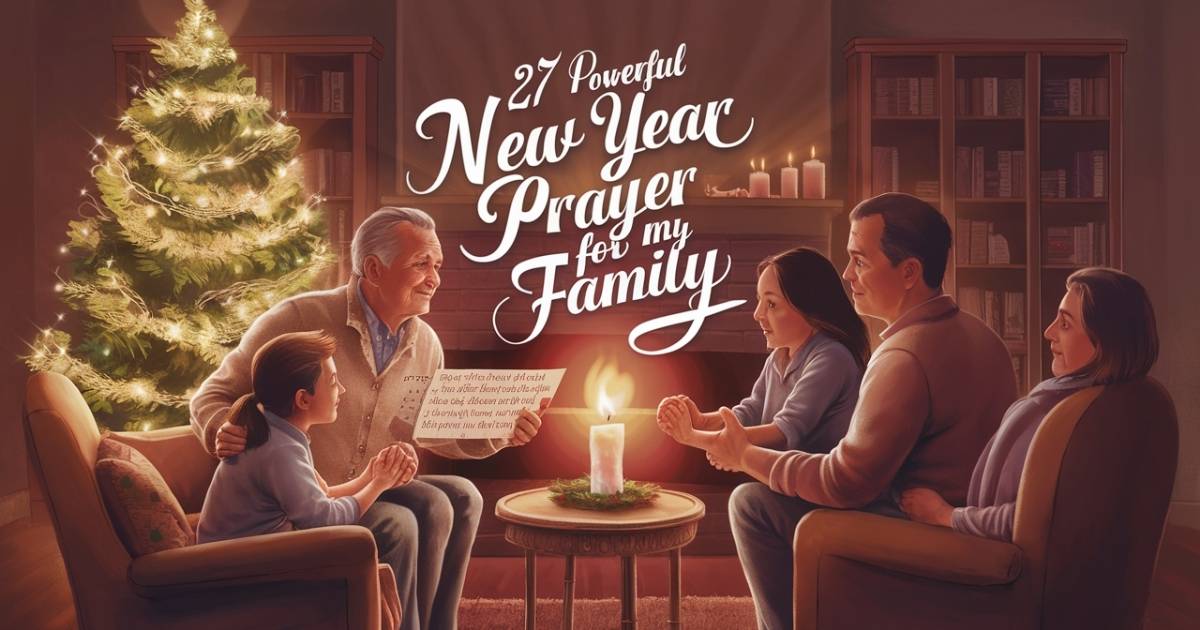 Powerful New Year Prayer For My Family