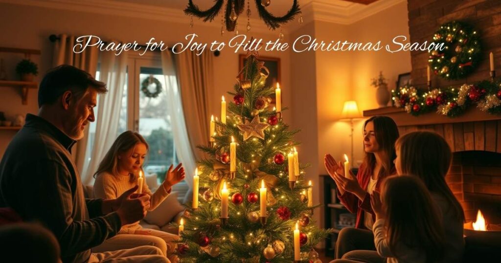 Prayer for Joy to Fill the Christmas Season
