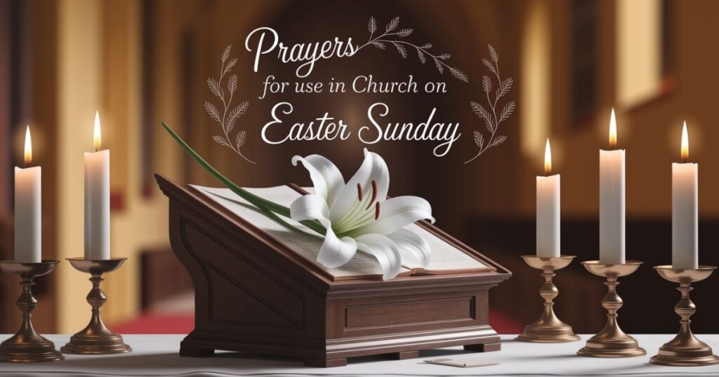 Prayers For Use In Church On Easter Sunday