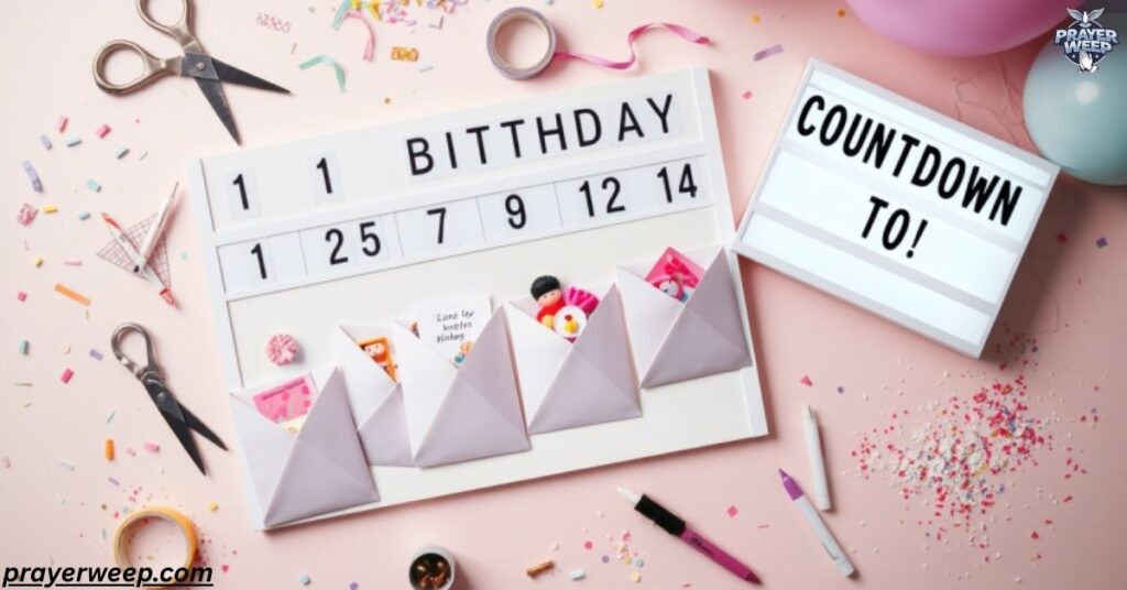 Birthday Countdown Ideas