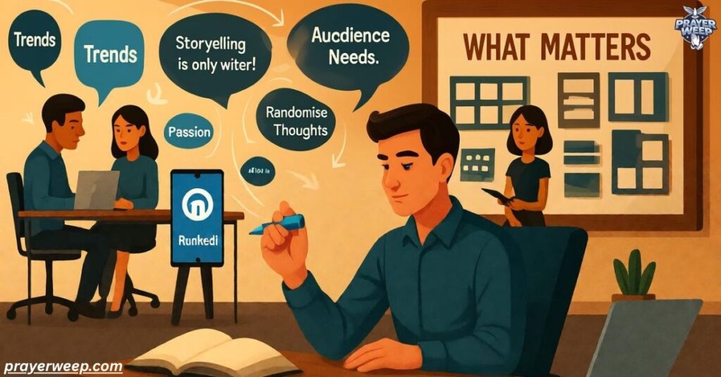 How to Choose Your Topics (And Stick to What Matters)