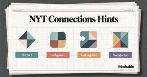 NYT Connections Hints Mashable